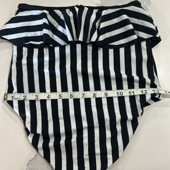 New never worn retro high waisted reversible bikini swimsuit bottoms - Picture 10 of 13